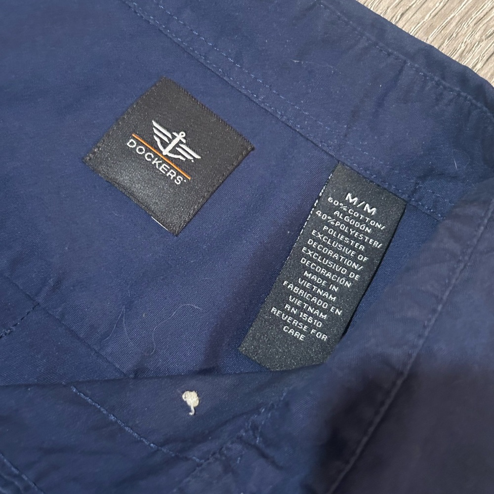 Men’s Dockers Button Down Shirt Size M - Picture 2 of 4
